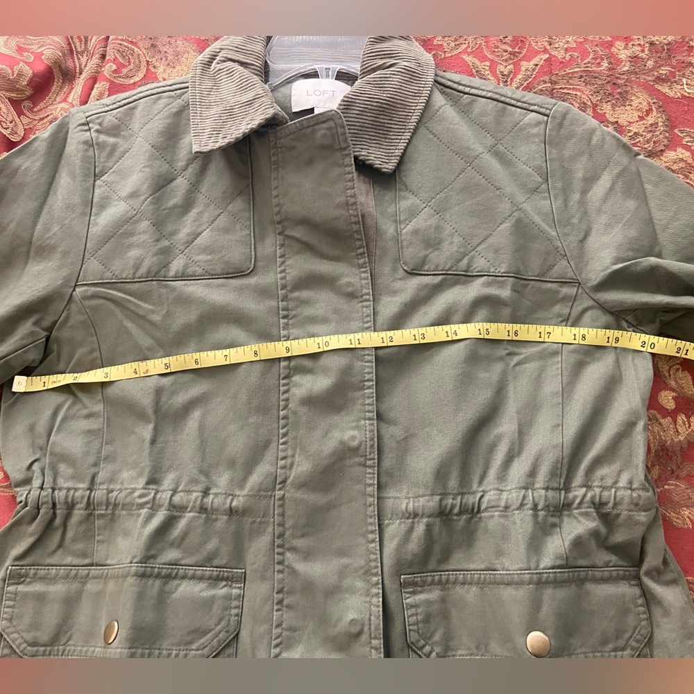 NWT Loft Cinched Field Jacket. Size small. - Picture 7 of 11